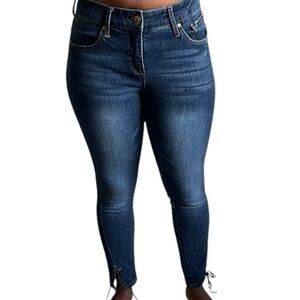 Vintage America Women's Blue Jeans 4/27